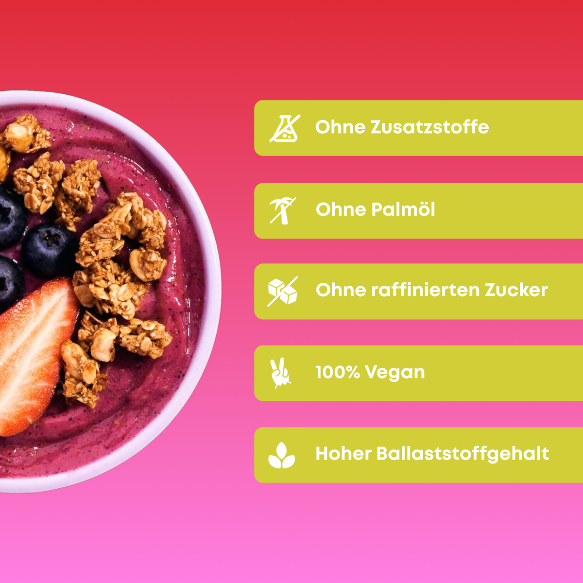 Beschreibung Apple Crumble Granola