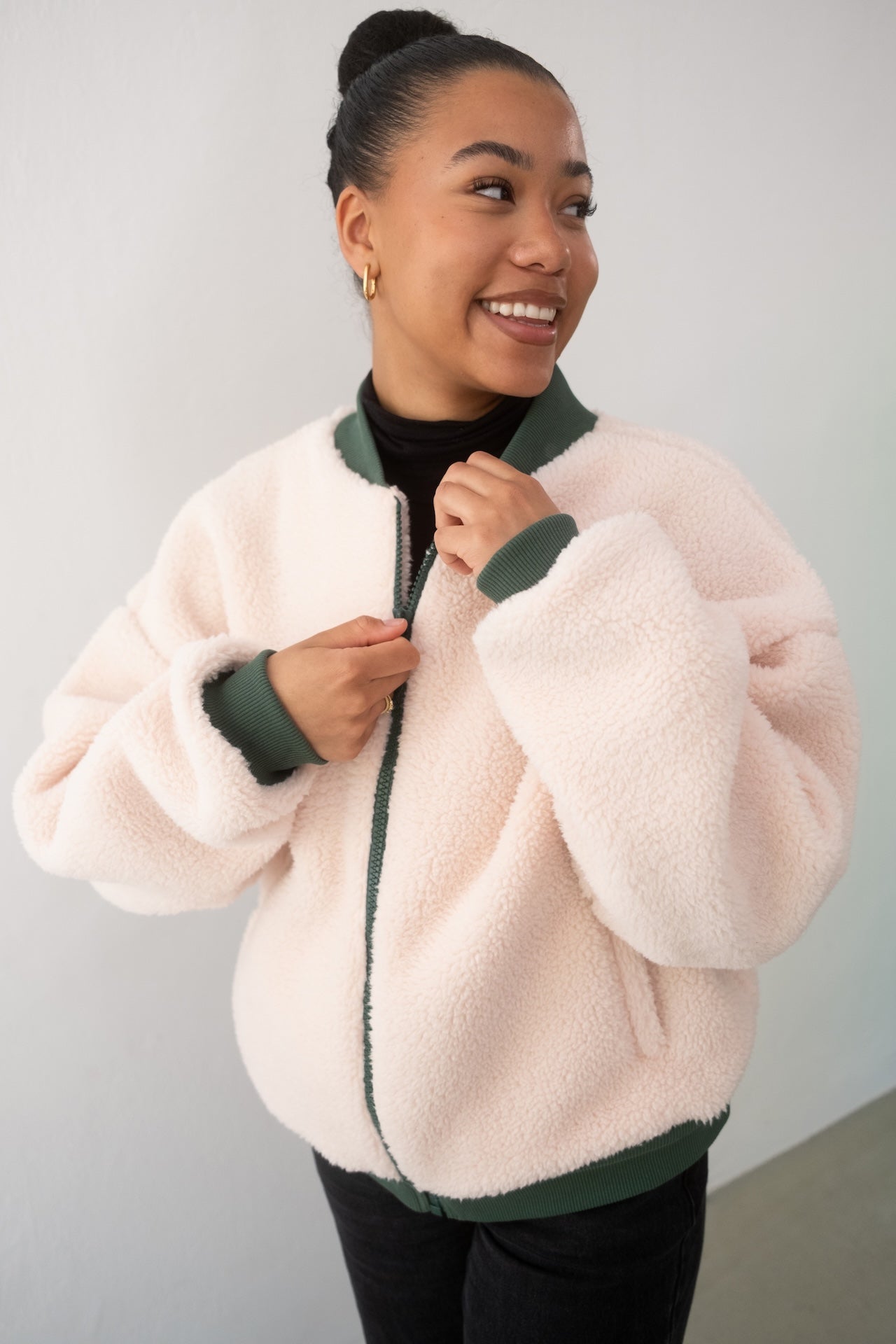 Fleecejacke no fake energy - Größe L