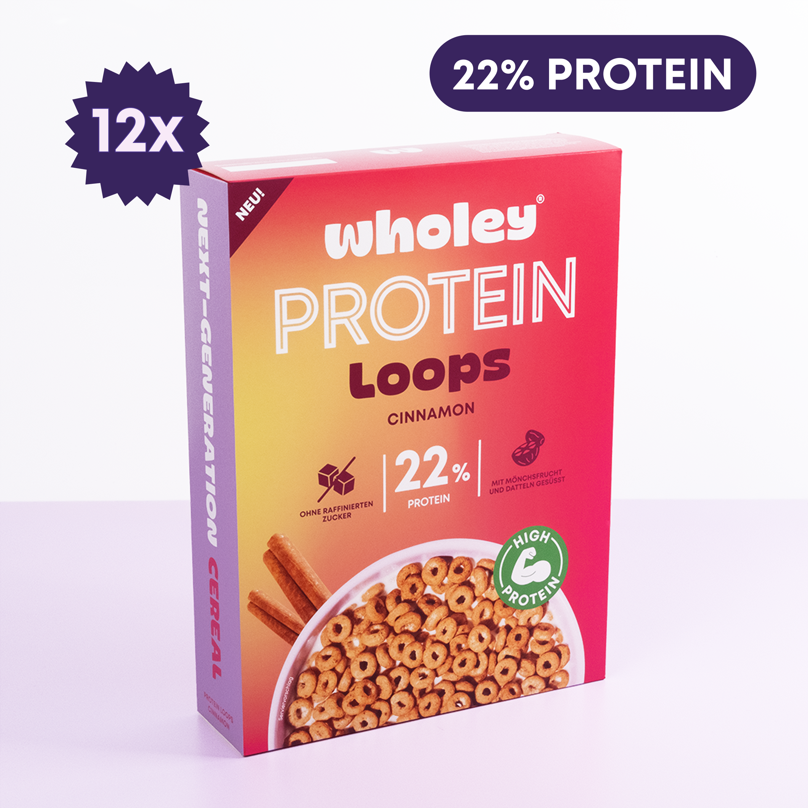 Protein Cereals - Cinnamon Loops