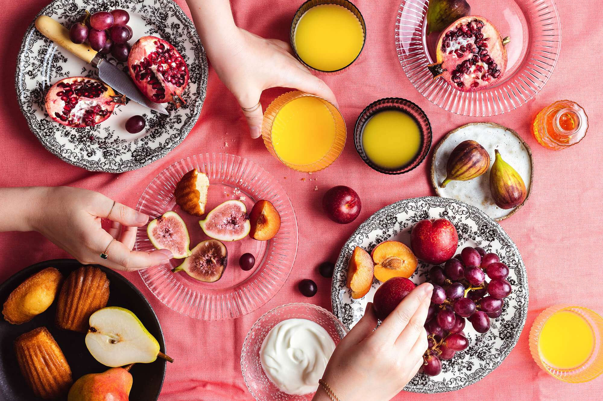 Veganes Picknick im Sommer