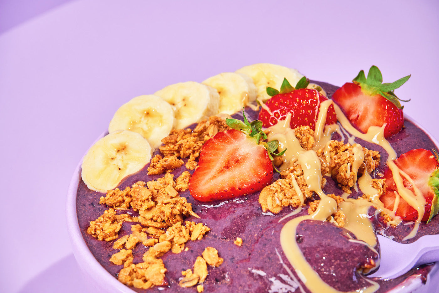 Nahaufnahme Acai Bowl