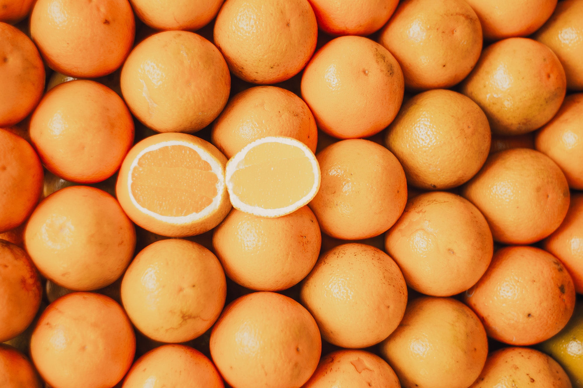 Bio-Orangen ohne Pestizide