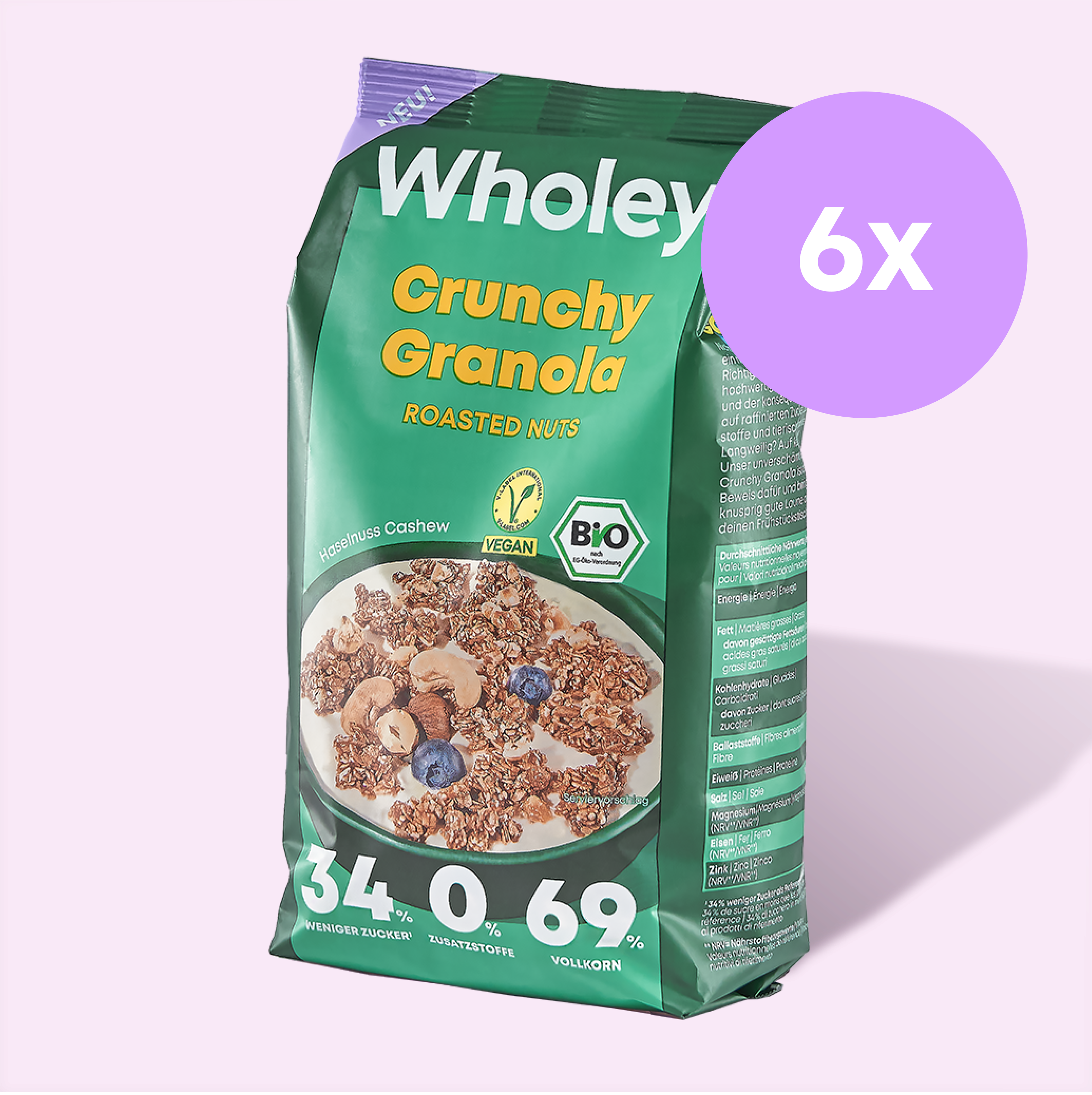 Roasted Nuts Granola