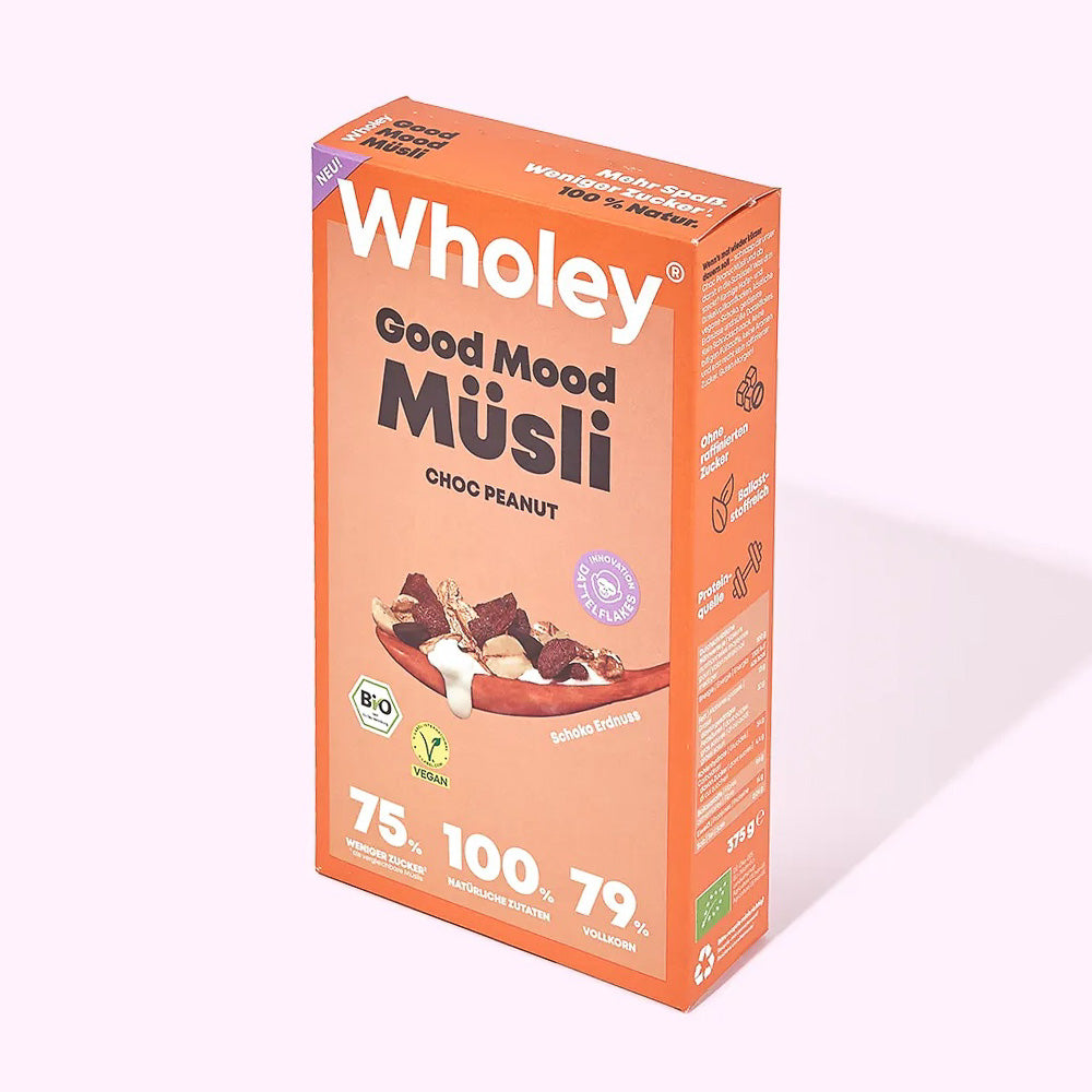 Choc Peanut Müsli Bio