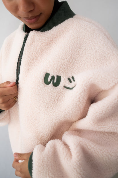 Fleecejacke no fake energy - Größe L