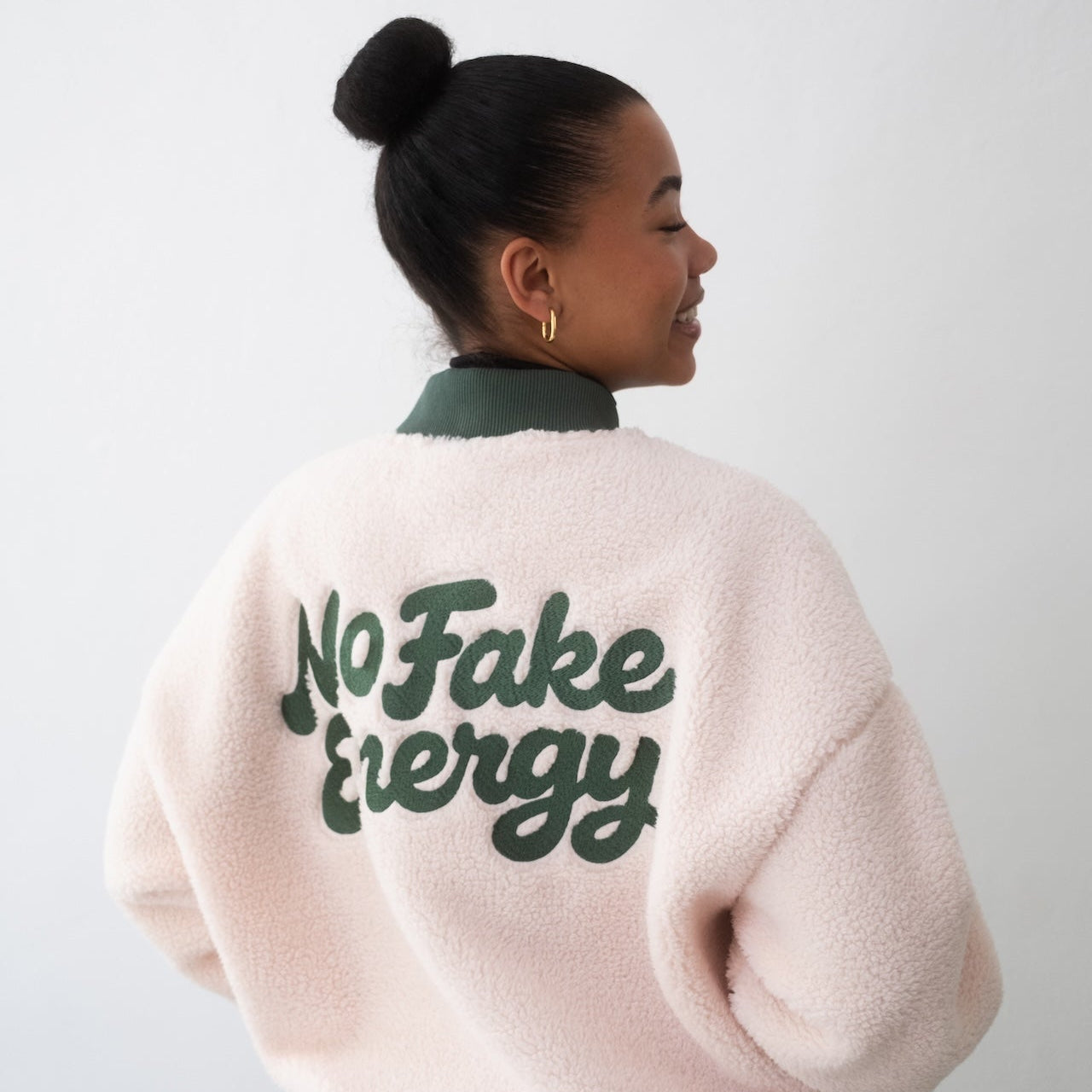 Fleecejacke no fake energy - Größe L