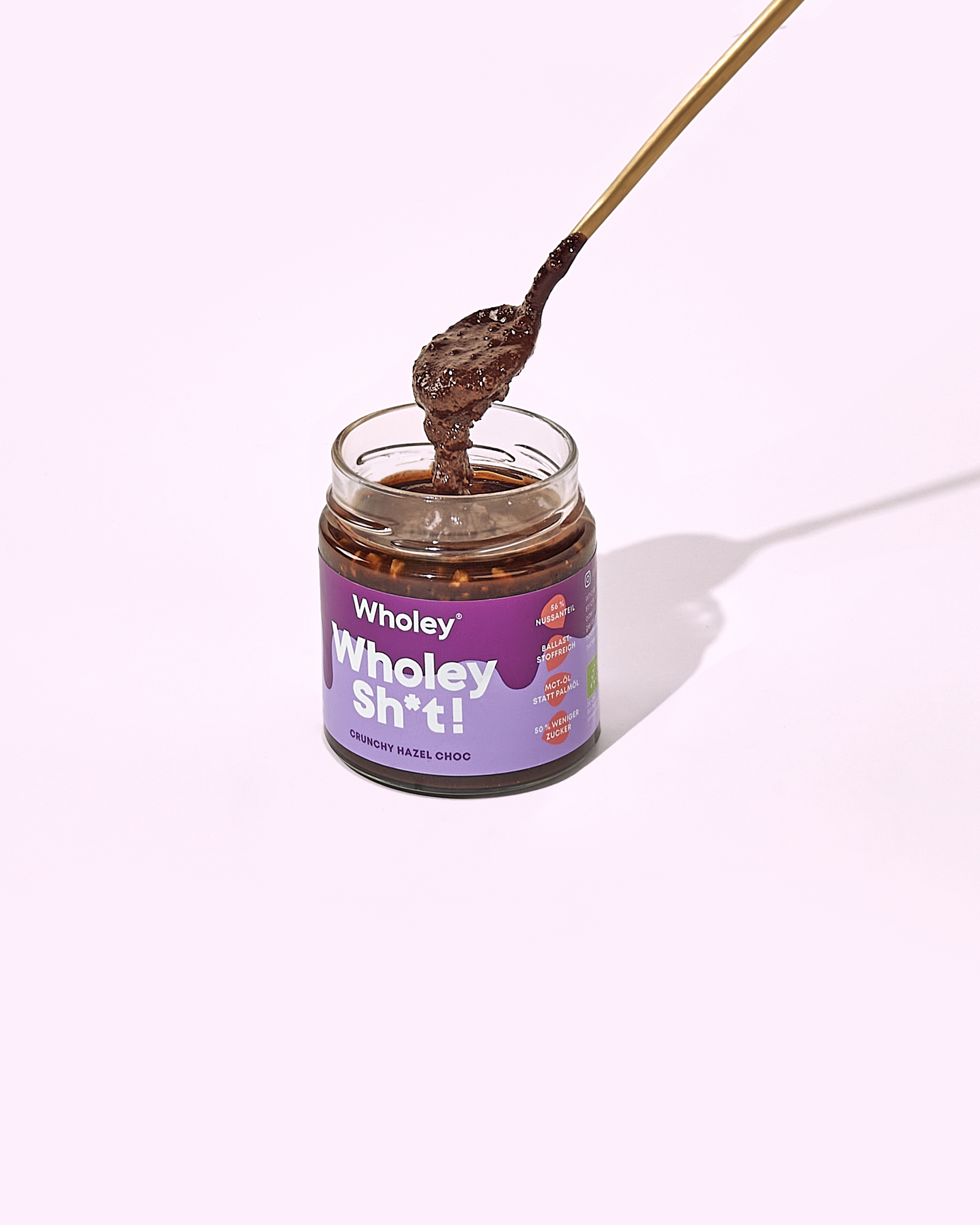 Wholey Sh*t Nussmus mit Löffel